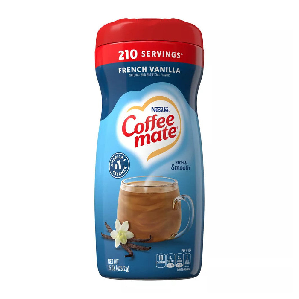 Nestle Coffee-mate French Vanilla Powder Coffee Creamer, 15 Oz